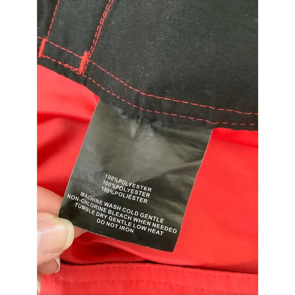 O'Neill Men's 31 Red Santa Cruz Solid 2.0 Swim Beach Surf Boardshorts C3-1